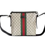 Gucci GG Supreme Messenger Bag with Web Stripe